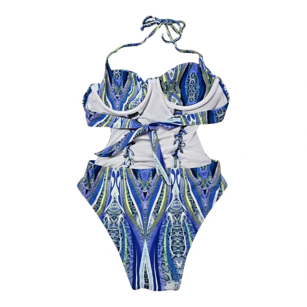 Lilly's Kloset Swimsuit Medium A-B cup Multi-color